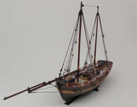 Photo of Axel Thorsen 1810 Norwegian gunboat card model kit in 1:72 scale