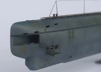 Photo of German U-Boat Type XXIII detail set 1:144 scale with photo-etched and 3D resin parts for Revell 05140 and ICM S.004
