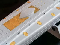 Photo of high-quality photo-etched brass detail parts set for German U-Boat SM U-09 in 1:72 scale by Czech manufacturer