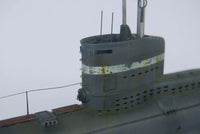 Photo of German U-Boat Type XXIII detail set 1:144 scale with photo-etched and 3D resin parts for Revell 05140 and ICM S.004