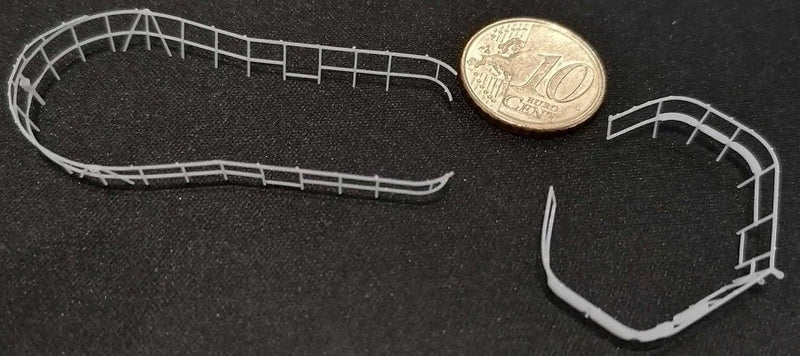 Photo of German U-Boat Type IXC/40 U-190 1:144 scale upgrade set with photo-etched brass and 3D resin parts for Revell model