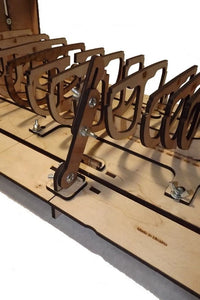 Photo of LMG BB-09 ship model building jig for sailing ships