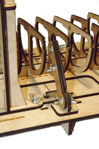 Photo of LMG BB-09 ship model building jig for sailing ships