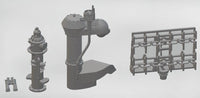 Photo of German U-Boat Type IXC/40 U-190 1:144 scale upgrade set with photo-etched brass and 3D resin parts for Revell model