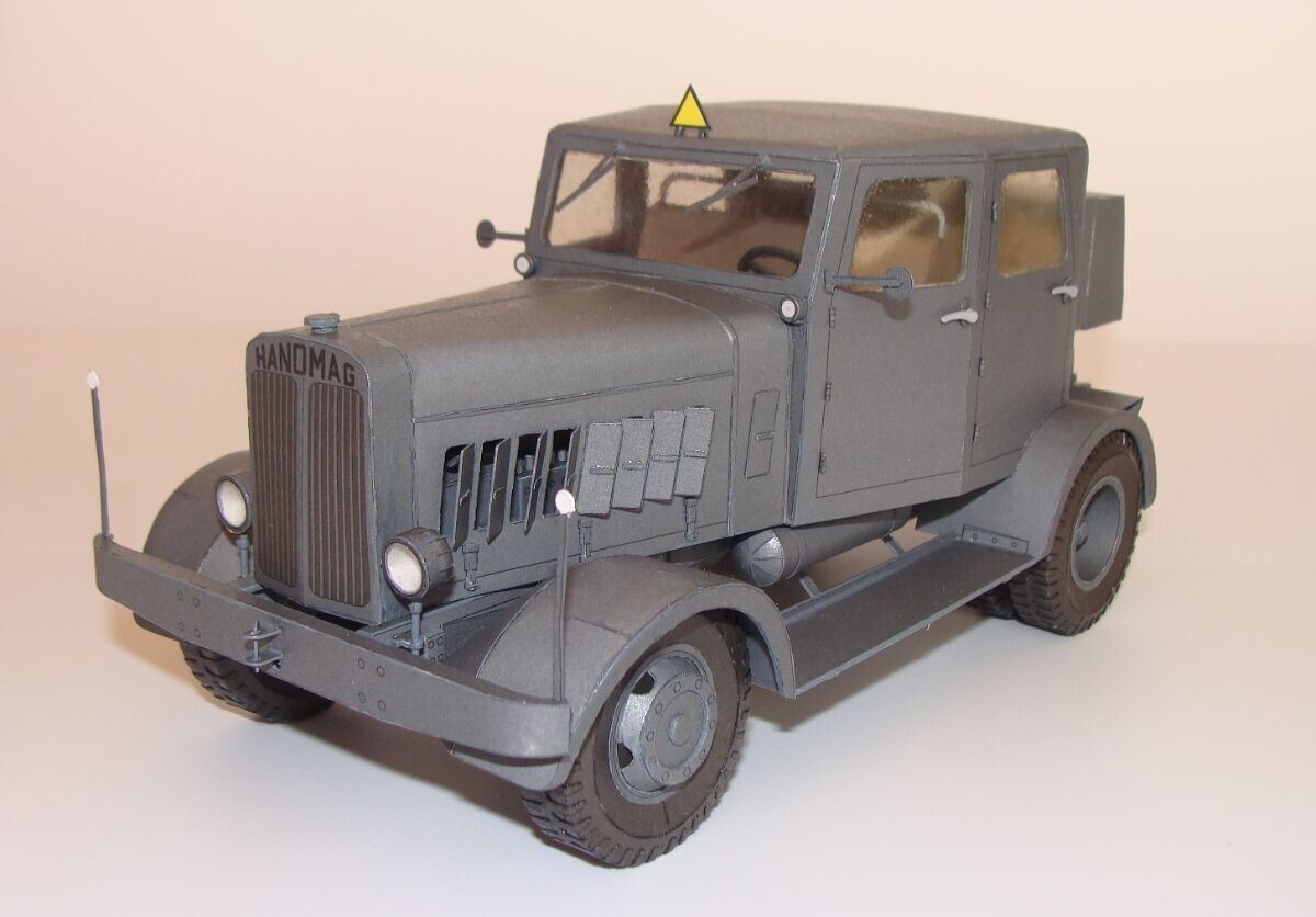 V-2 Rocket & SS100 Transporter Model Kit - WWII Angraf Edition