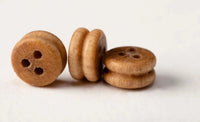 Photo of OcCre 17004 Boxwood Deadeyes 5mm – Set of 15 miniature pulley blocks for model ship rigging