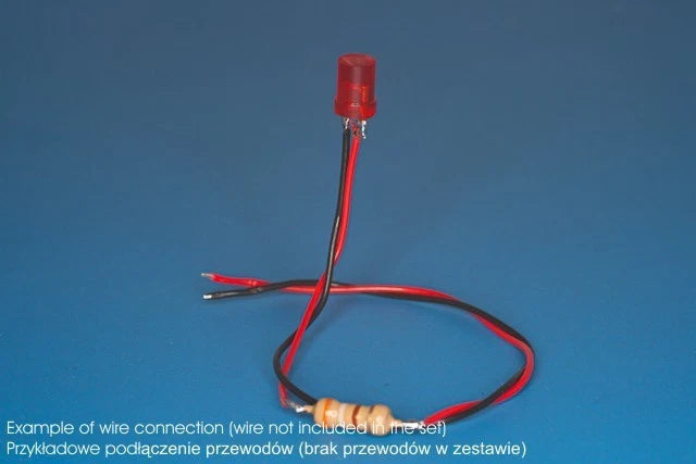Photo of RB Model 07104 Masthead Lamp 360 Degrees 6x4mm Red LED with resistor for sailboat models