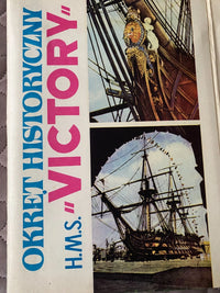 Photo of HMS Victory historical reference booklet included with LOK model plans