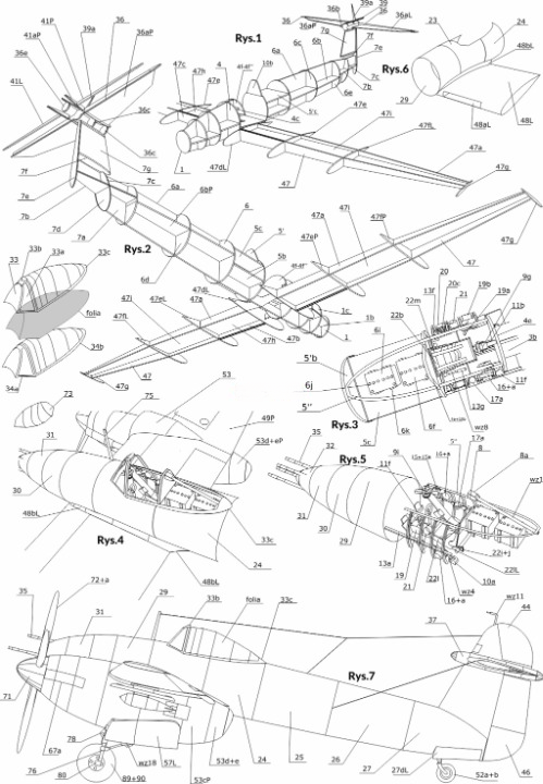 Photo of Westland Whirlwind FB Mk.1 1:33 scale card model kit by WAK 3/2026
