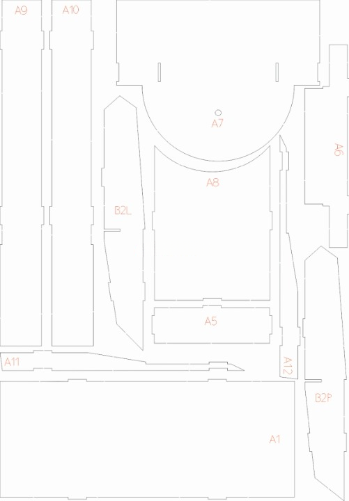 Photo of M1 Abrams 1:32 scale card model from WAK Publishing in Polish Army 1st Warsaw Armored Brigade colors