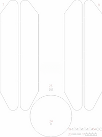 Photo of M1 Abrams 1:32 scale card model from WAK Publishing in Polish Army 1st Warsaw Armored Brigade colors