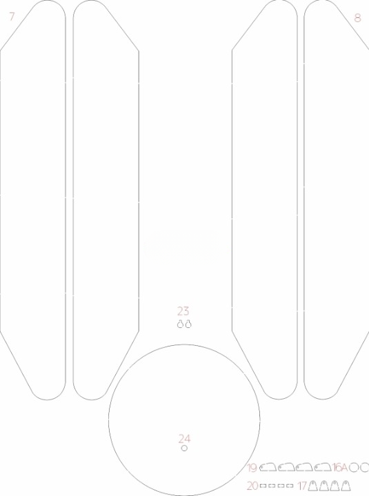 Photo of M1 Abrams 1:32 scale card model from WAK Publishing in Polish Army 1st Warsaw Armored Brigade colors