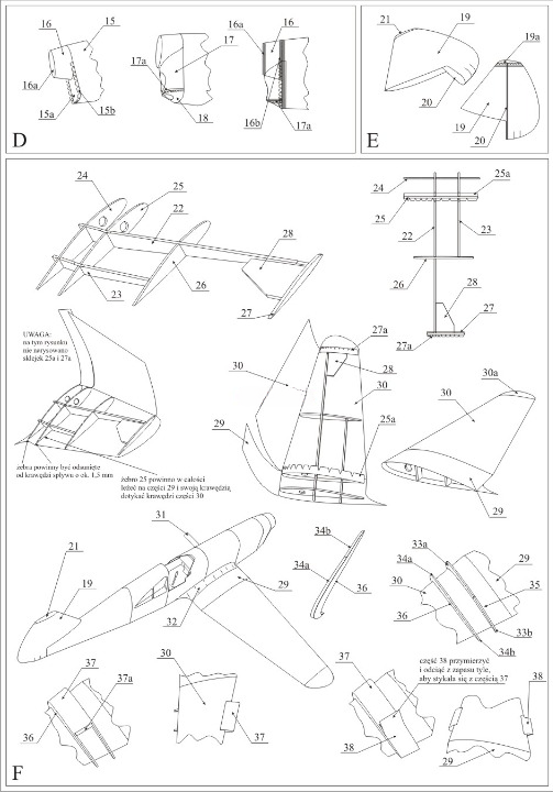 Photo of Caudron CR.714C1 1:33 scale card model kit by WAK Publishing with Finnish 1941 markings