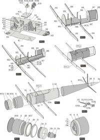 Photo of Aichi D3A1 Val 1:33 scale card model kit from WAK Publishing showing Japanese dive bomber from carrier Kaga during Pearl Harbor attack