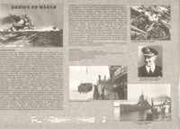 Photo of GPM Publishing's HMS Prince of Wales 1:200 Scale Card Model Kit, showcasing the detailed components and design for an accurate replica of the historic battleship.