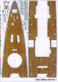 Photo of GPM Publishing's Admiral Graf Spee Card Model Kit in 1:200 scale, showcasing the intricate details and historical accuracy of the WWII German warship, perfect for modelers and naval history enthusiasts.